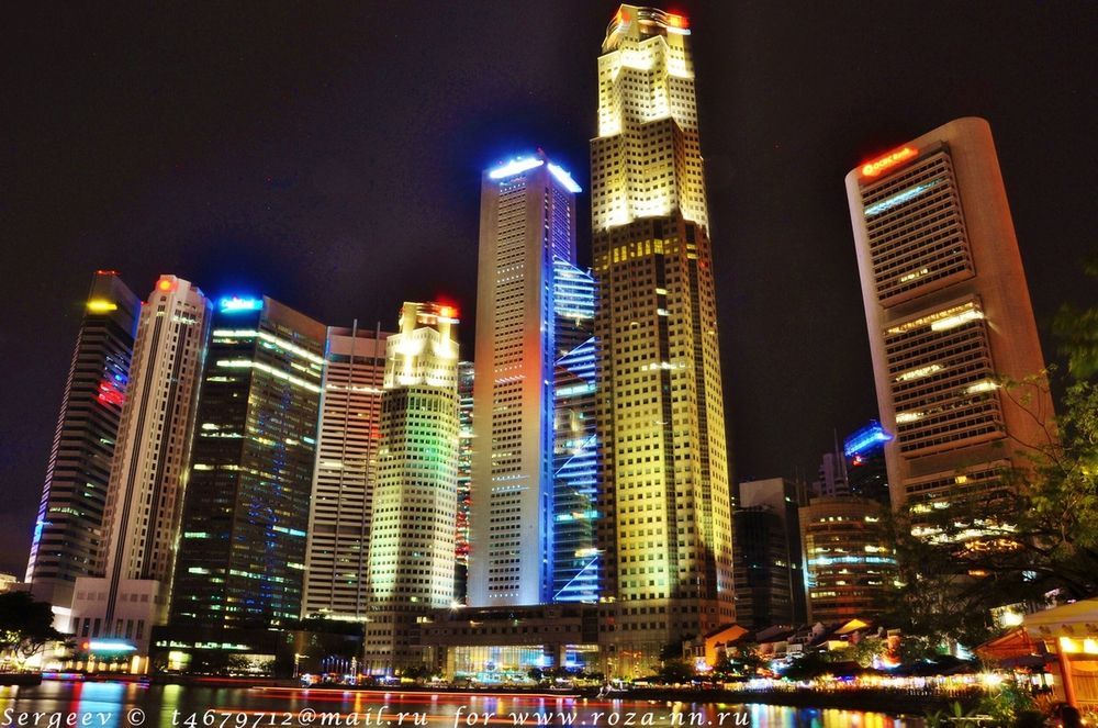 Marina Bay, Мерлион и этнические районы Marina Bay, Мерлион и этнические районы