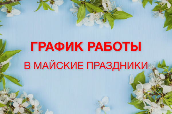 ГРАФИК РАБОТЫ 